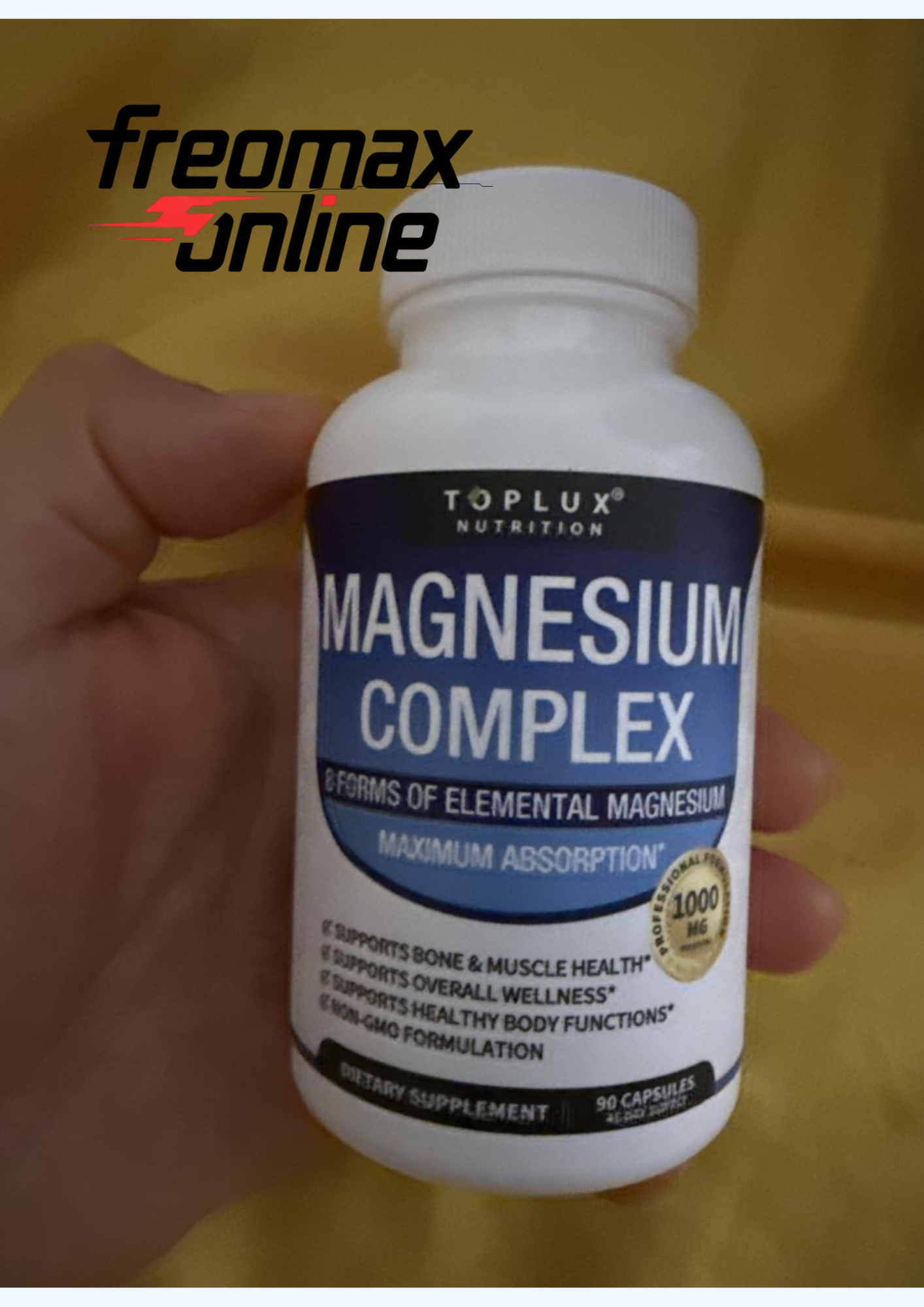 SUPLEMENTO COMPLETO DE MAGNESIO -C TOP/90