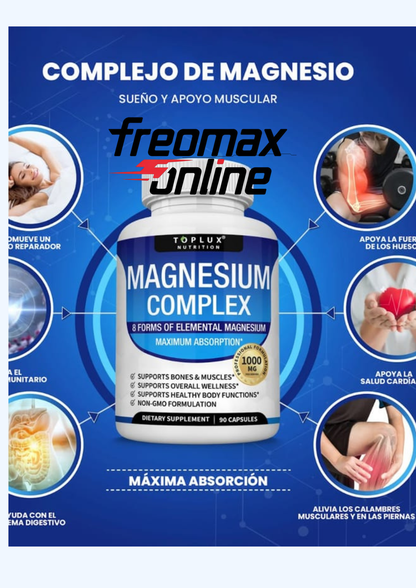 SUPLEMENTO COMPLETO DE MAGNESIO -C TOP/90